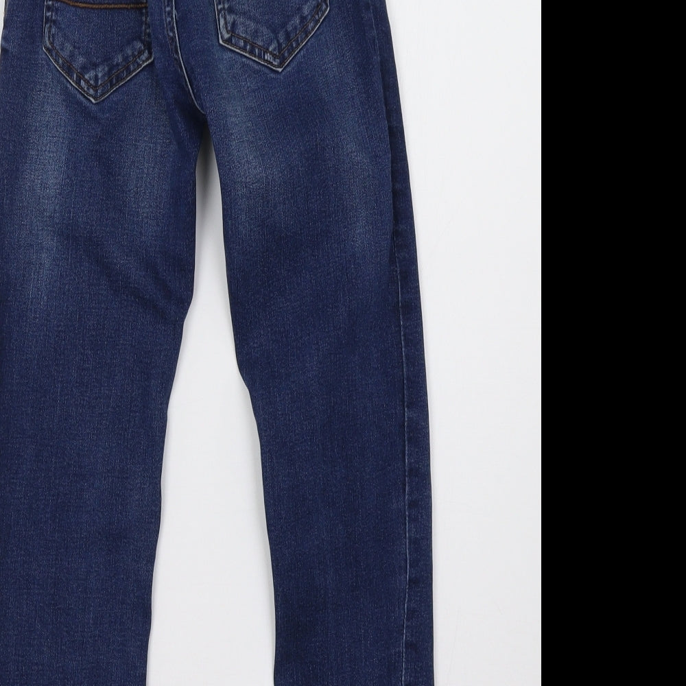 NEXT Girls Blue  Denim Straight Jeans Size 8 Years