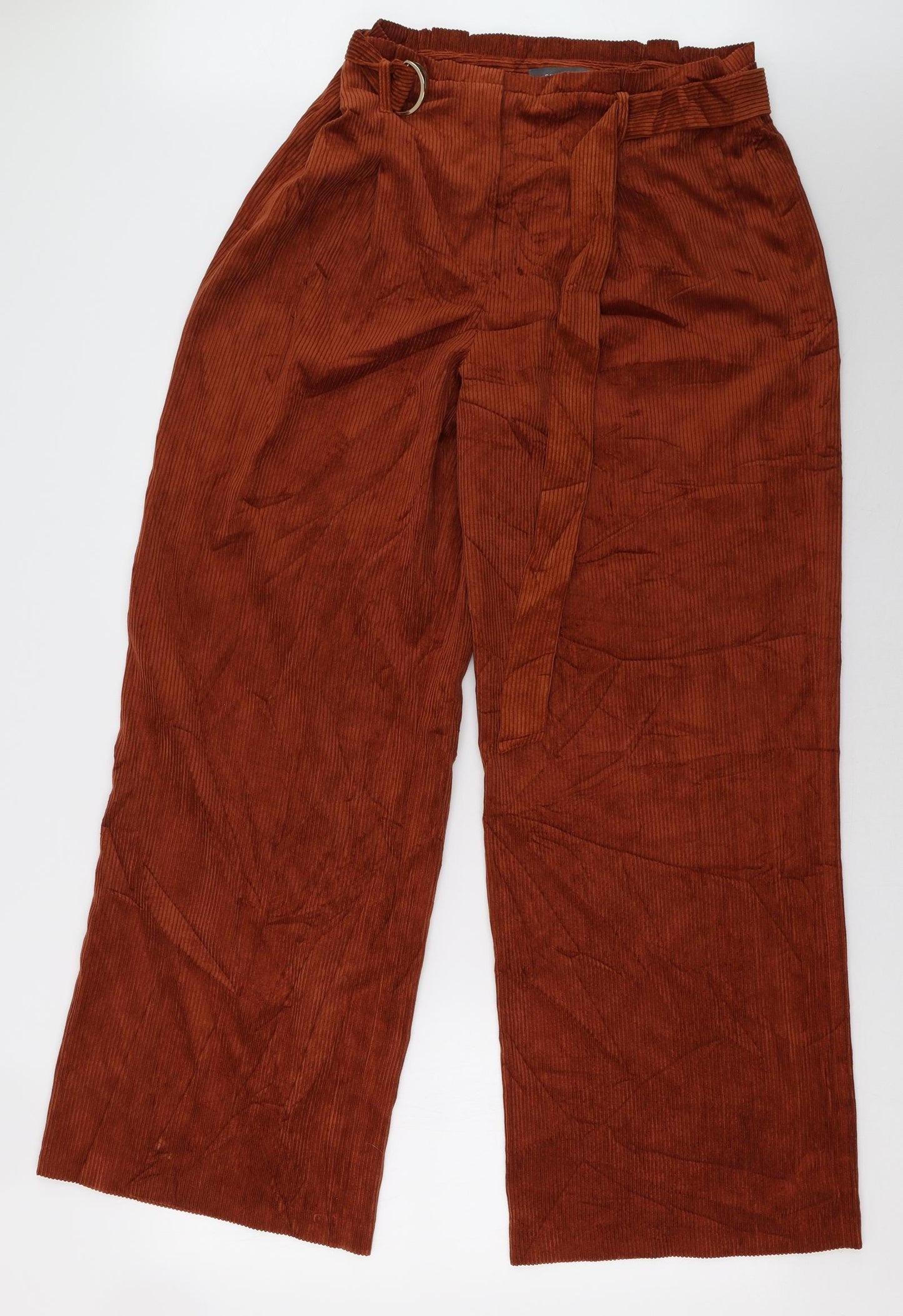 Primark Womens Brown   Trousers  Size 16 L32 in