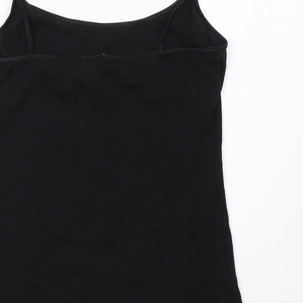 New Look Womens Black   Basic Tank Size M