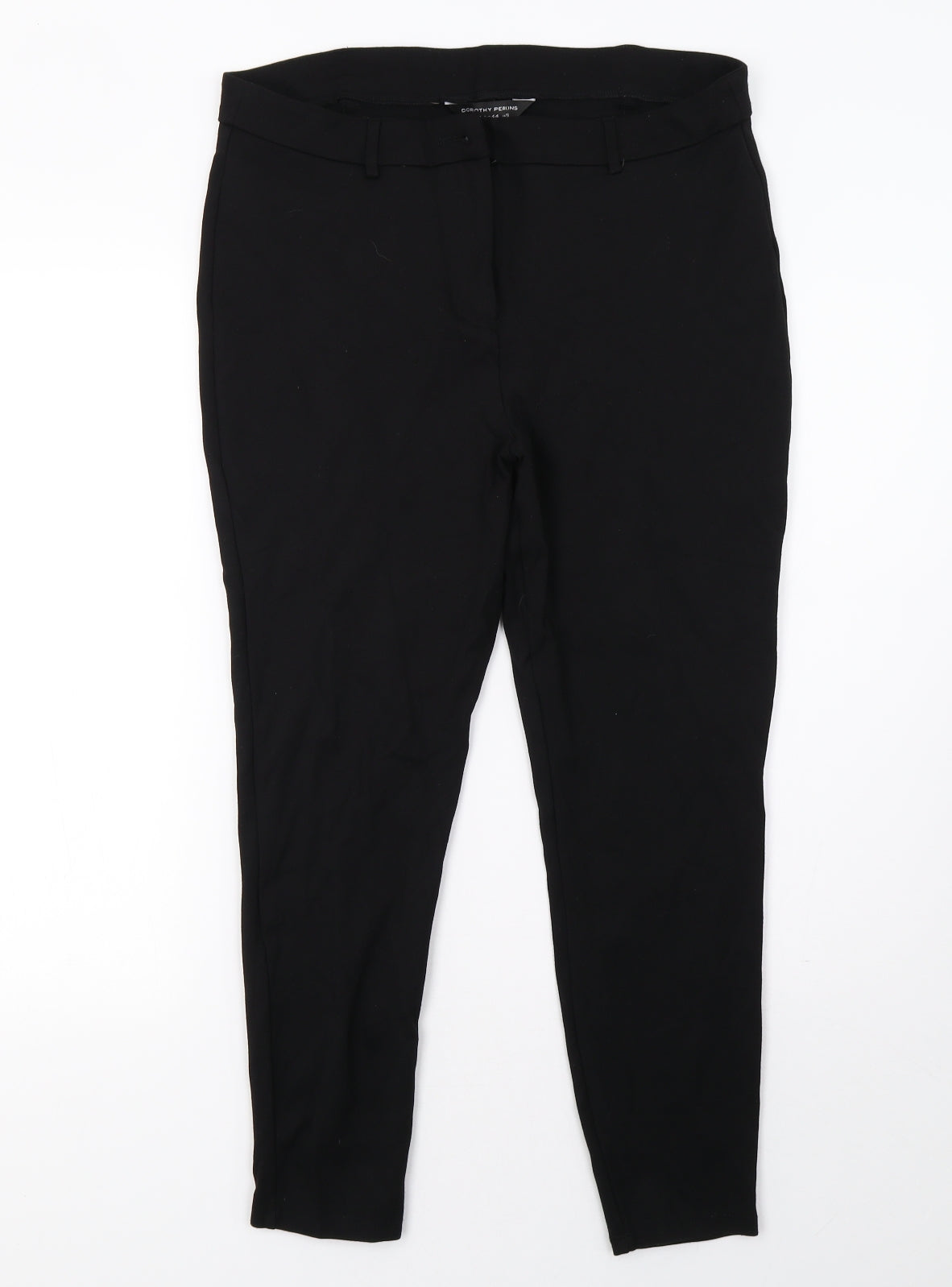 Dorothy Perkins Womens Black   Trousers  Size 16 L28 in