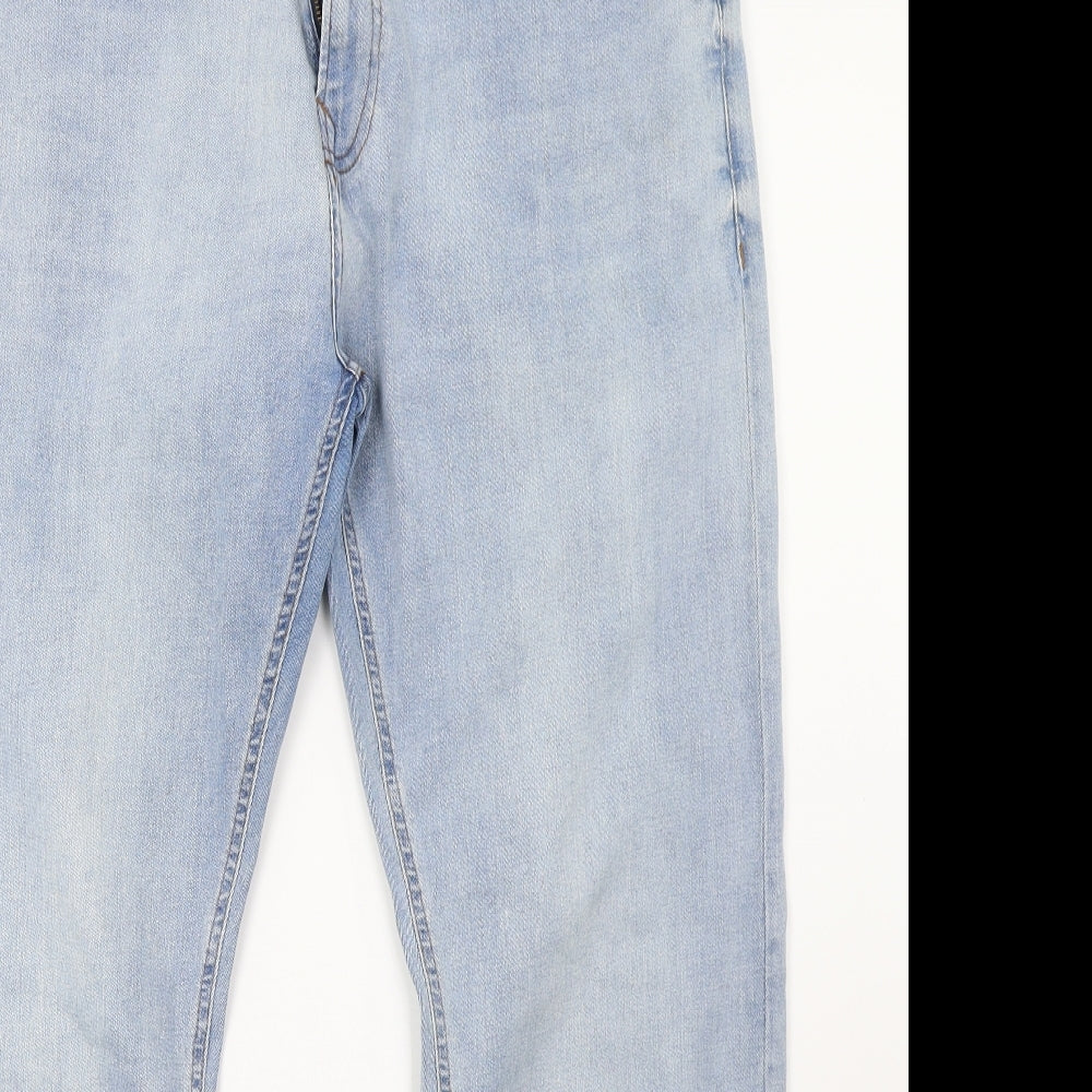 NEXT Mens Blue  Denim Straight Jeans Size 38 L31 in
