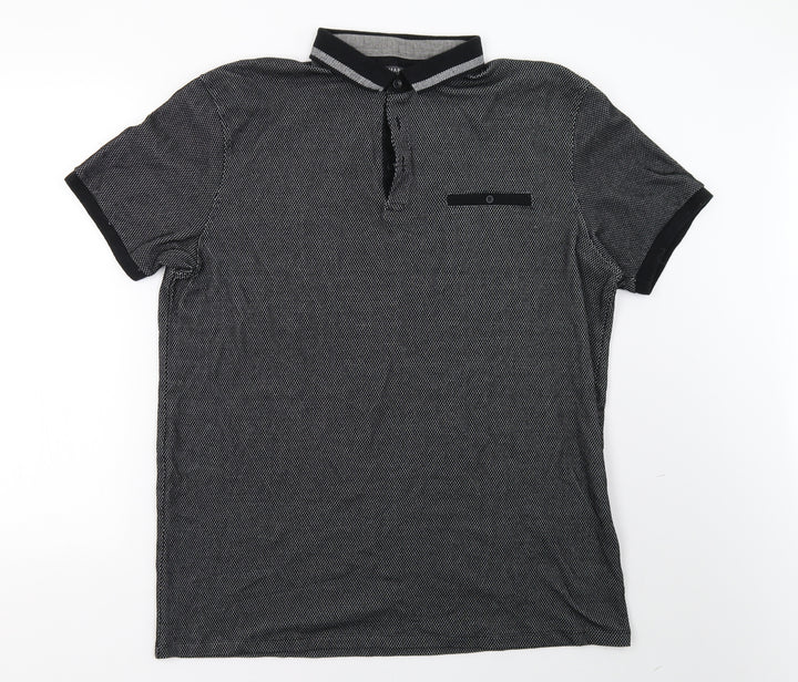 Primark Mens Grey Button-Up Size XL