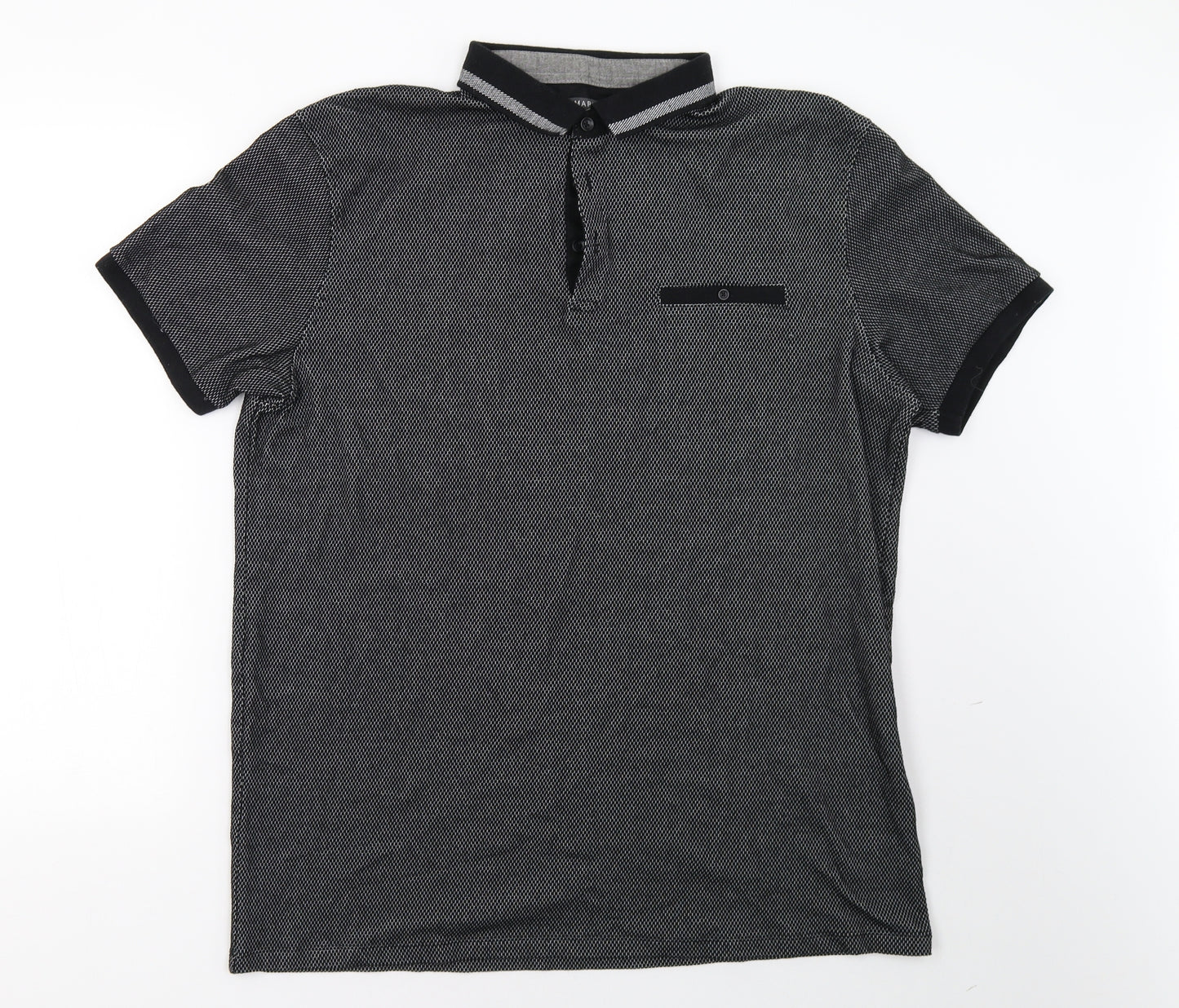 Primark Mens Grey    Button-Up Size XL