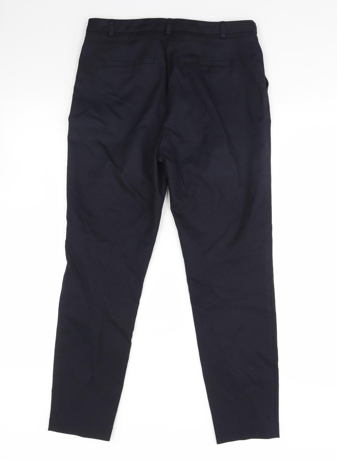 NEXT Womens Blue   Trousers  Size 10 L28 in