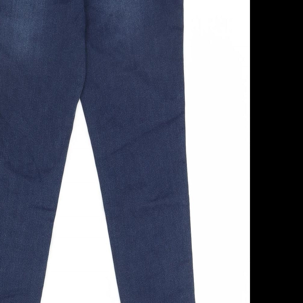 George Womens Blue  Denim Jegging Jeans Size 14 L30 in