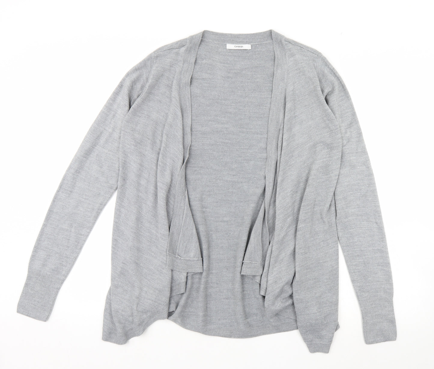 George Womens Grey   Cardigan Jumper Size 14
