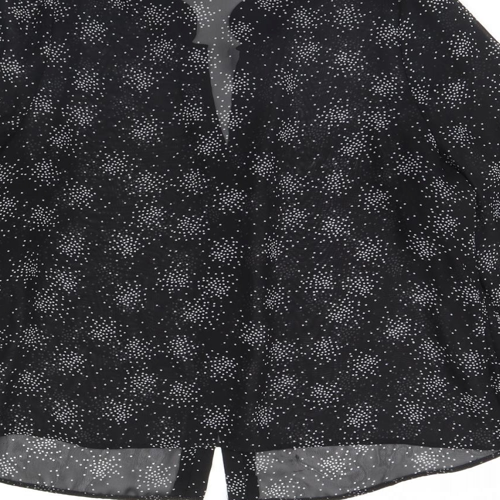 Atmosphere Womens Black Polka Dot  Basic Blouse Size 20