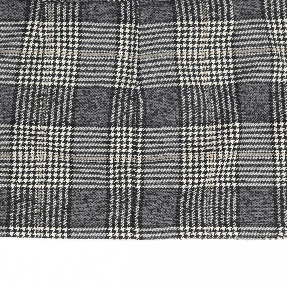 New Look Womens Beige Check  Mini Skirt Size 18