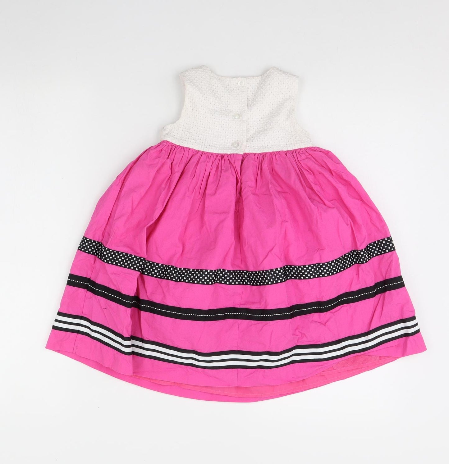 Savannah Girls Pink   Fit & Flare  Size 3 Years