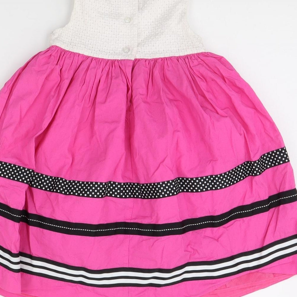 Savannah Girls Pink   Fit & Flare  Size 3 Years