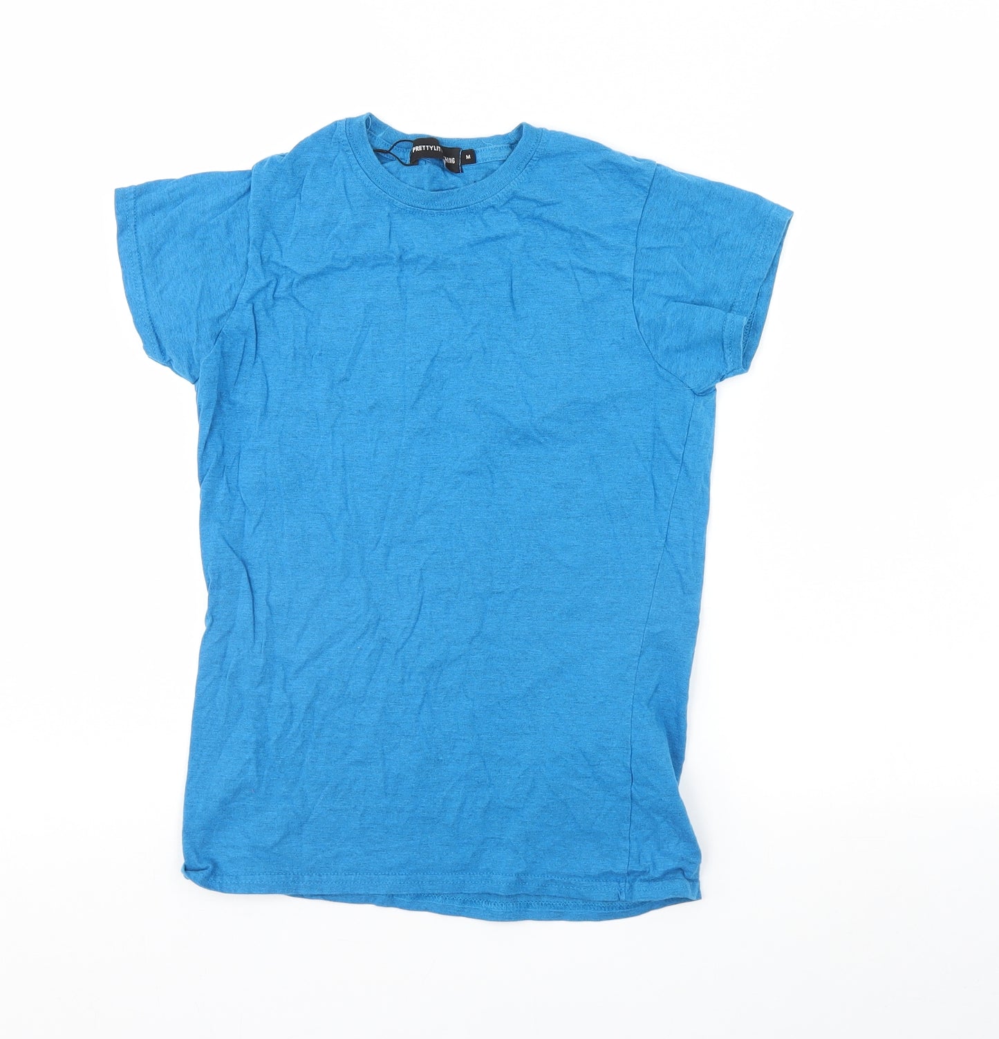 Pretty little thing Mens Blue    T-Shirt Size M