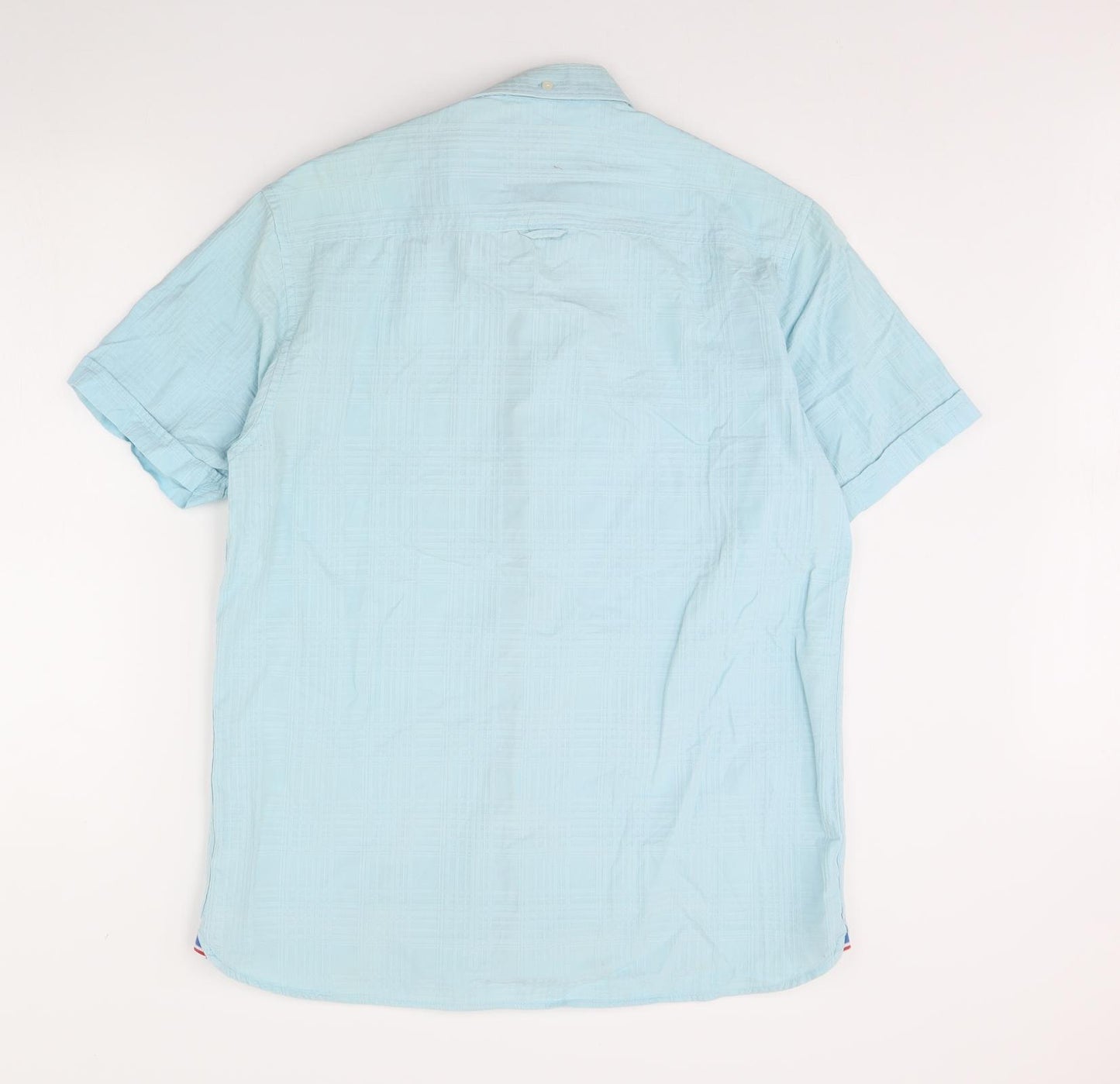 Pierre Cardin Mens Blue    Dress Shirt Size L