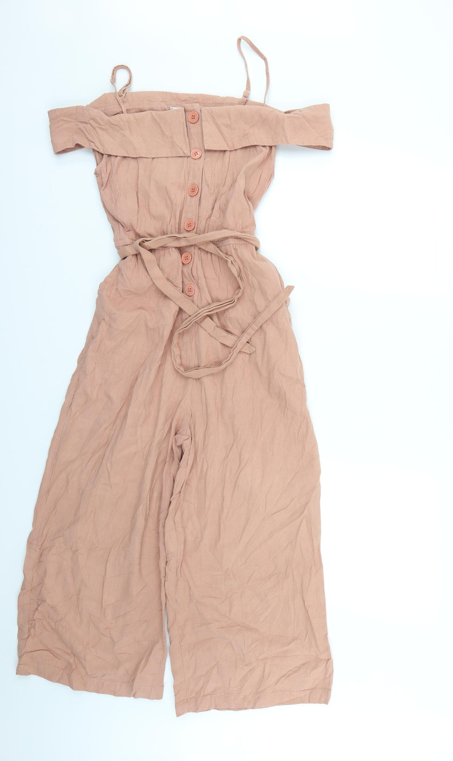 urban bliss Womens Beige   Jumpsuit One-Piece Size 12