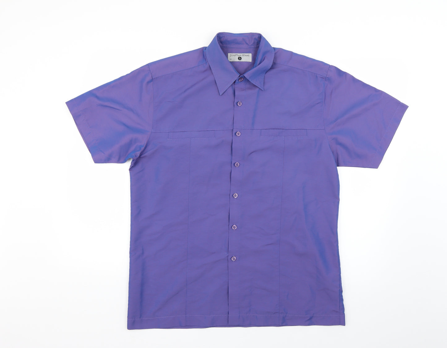jonathan adams Mens Purple    Dress Shirt Size M