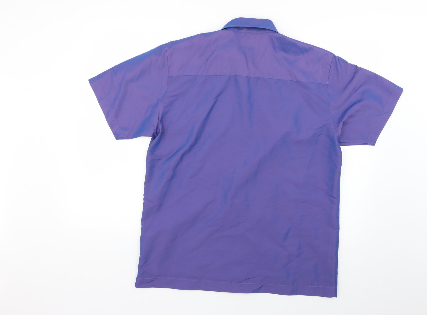 jonathan adams Mens Purple    Dress Shirt Size M