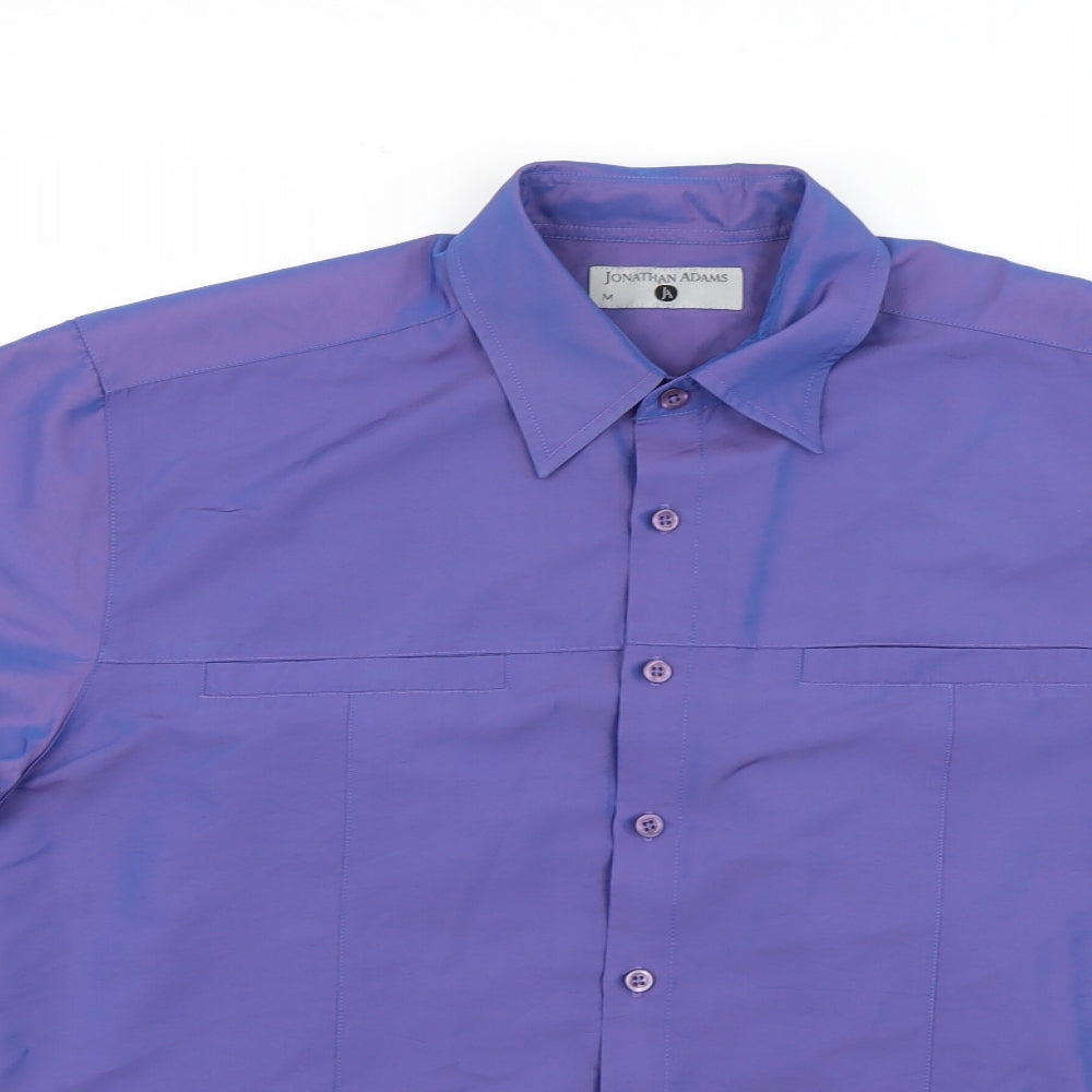 jonathan adams Mens Purple    Dress Shirt Size M