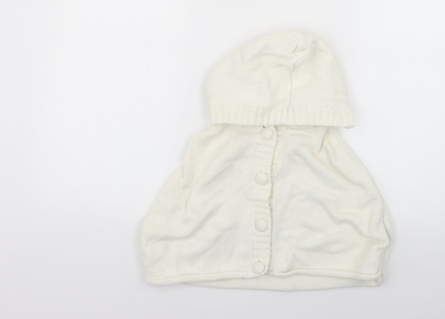 George Girls White   Pullover Hoodie Size 2-3 Years