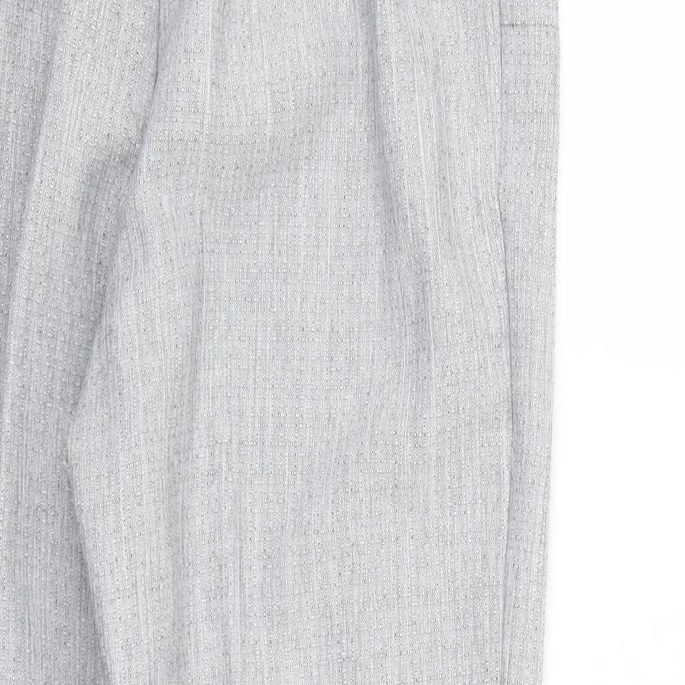 Marks and Spencer Womens Grey   Trousers  Size 14 L26 in