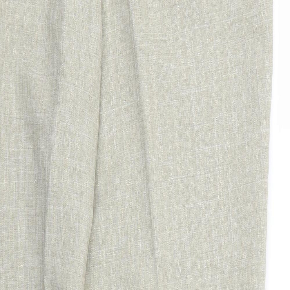 Marks and Spencer Womens Beige   Trousers  Size 16 L26 in