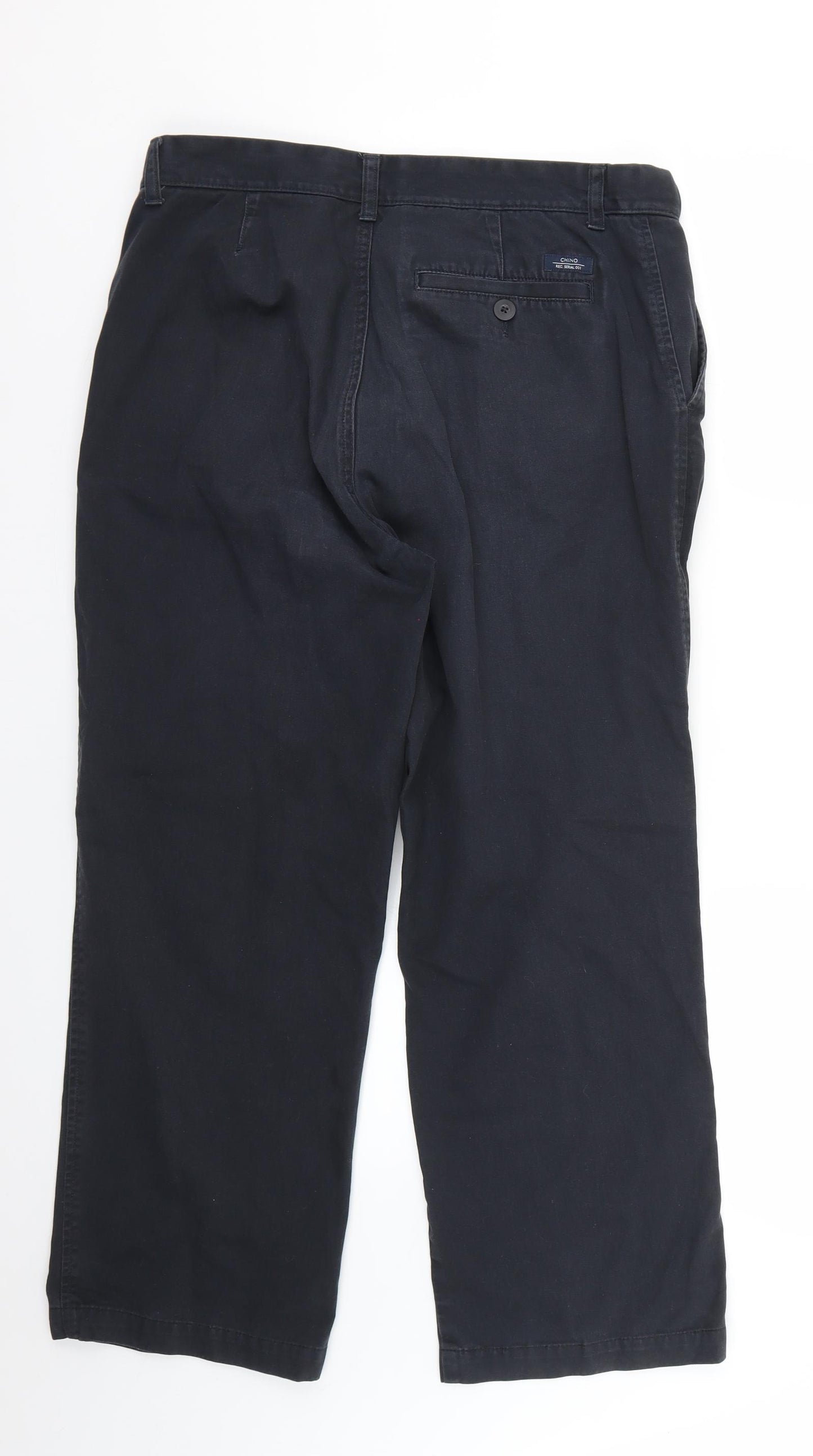 Marks and Spencer Mens Grey   Trousers  Size 34 L26 in