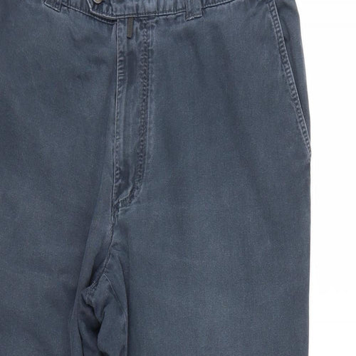 Meyer Mens Blue   Trousers  Size 32 L24 in
