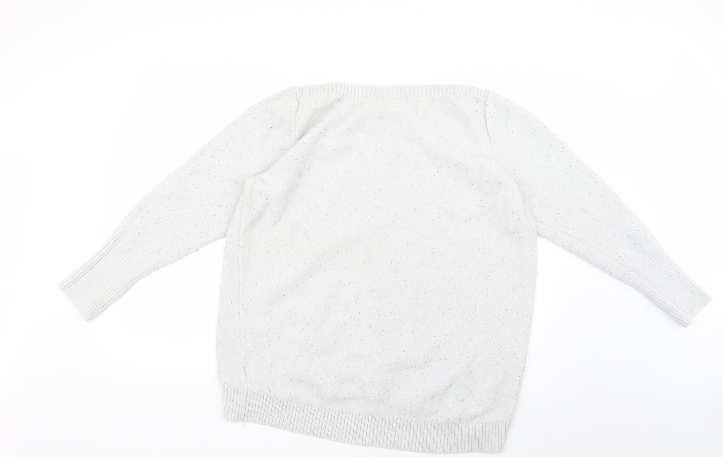 Wallis Womens Grey   Pullover Jumper Size L