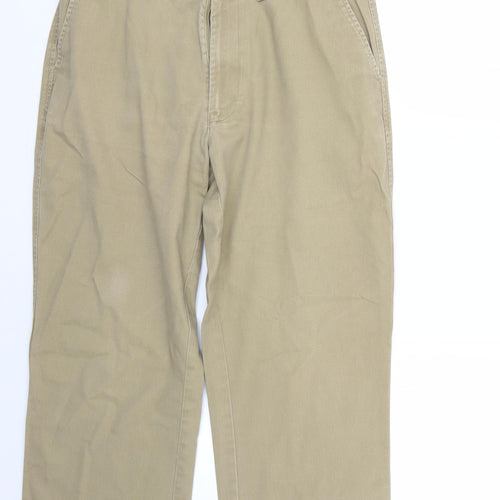Marks and Spencer Mens Beige   Trousers  Size 34 L26 in
