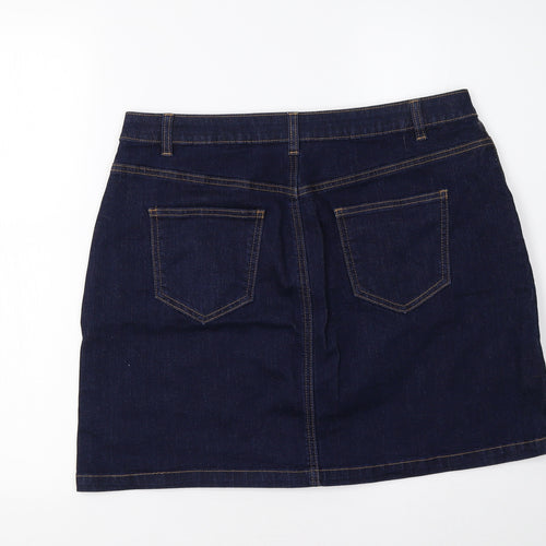 Nutmeg Womens Blue   Maxi Skirt Size 14
