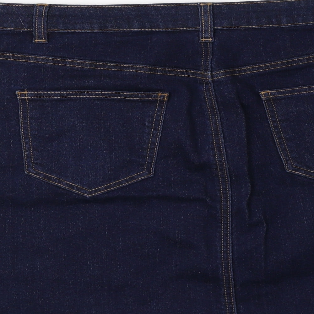 Nutmeg Womens Blue   Maxi Skirt Size 14
