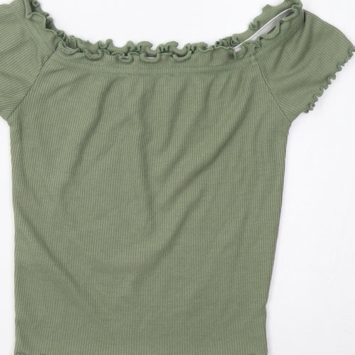 New Look Girls Green   Basic T-Shirt Size 10-11 Years