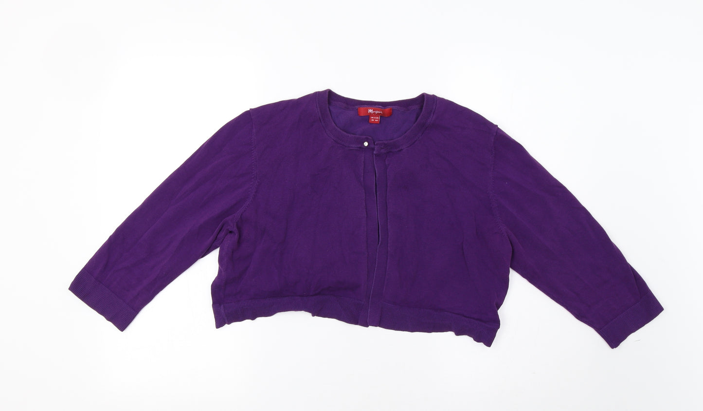 Monsoon Womens Purple   Pullover Jumper Size 20