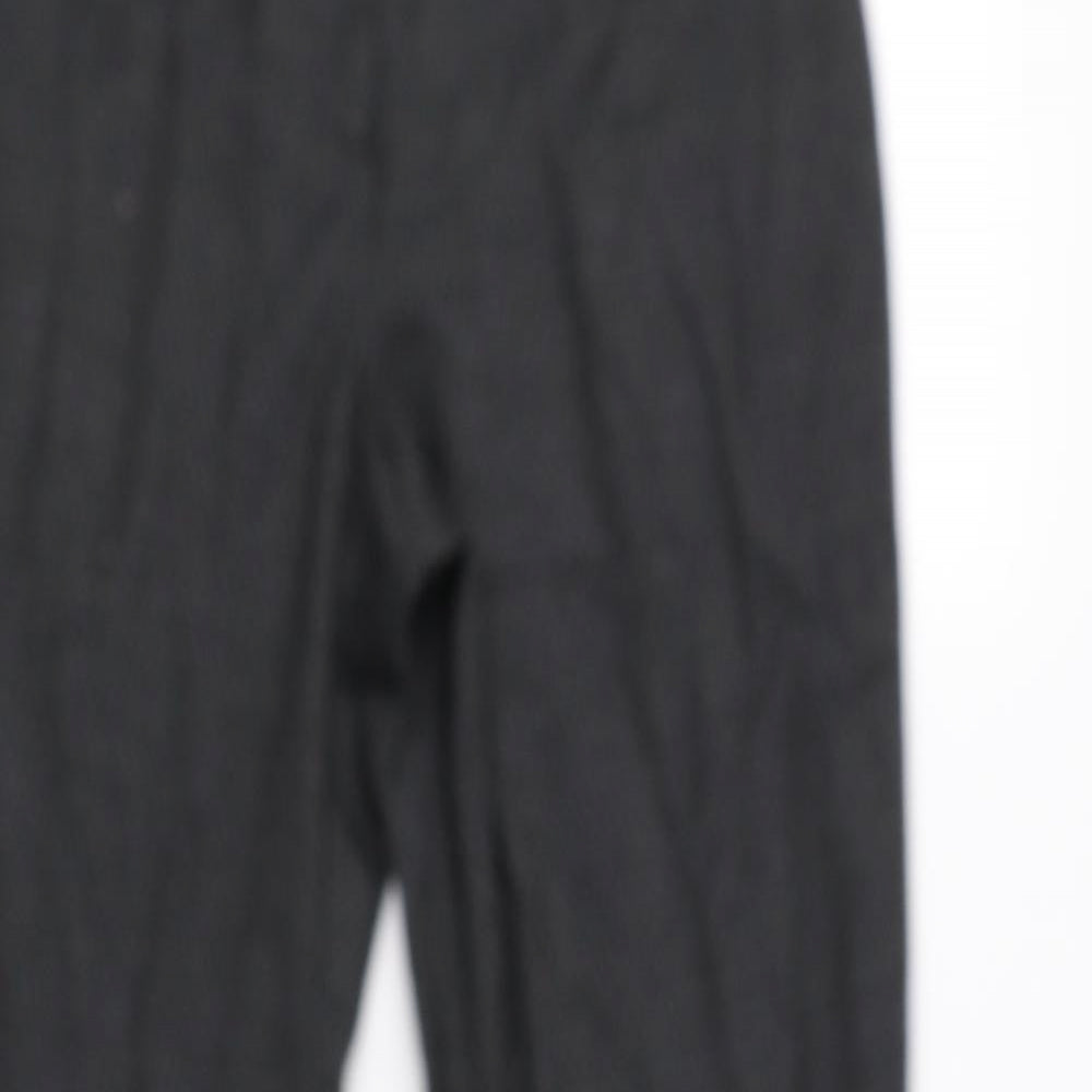 NEXT Womens Grey Geometric  Dress Pants Trousers Size 14 L33 in