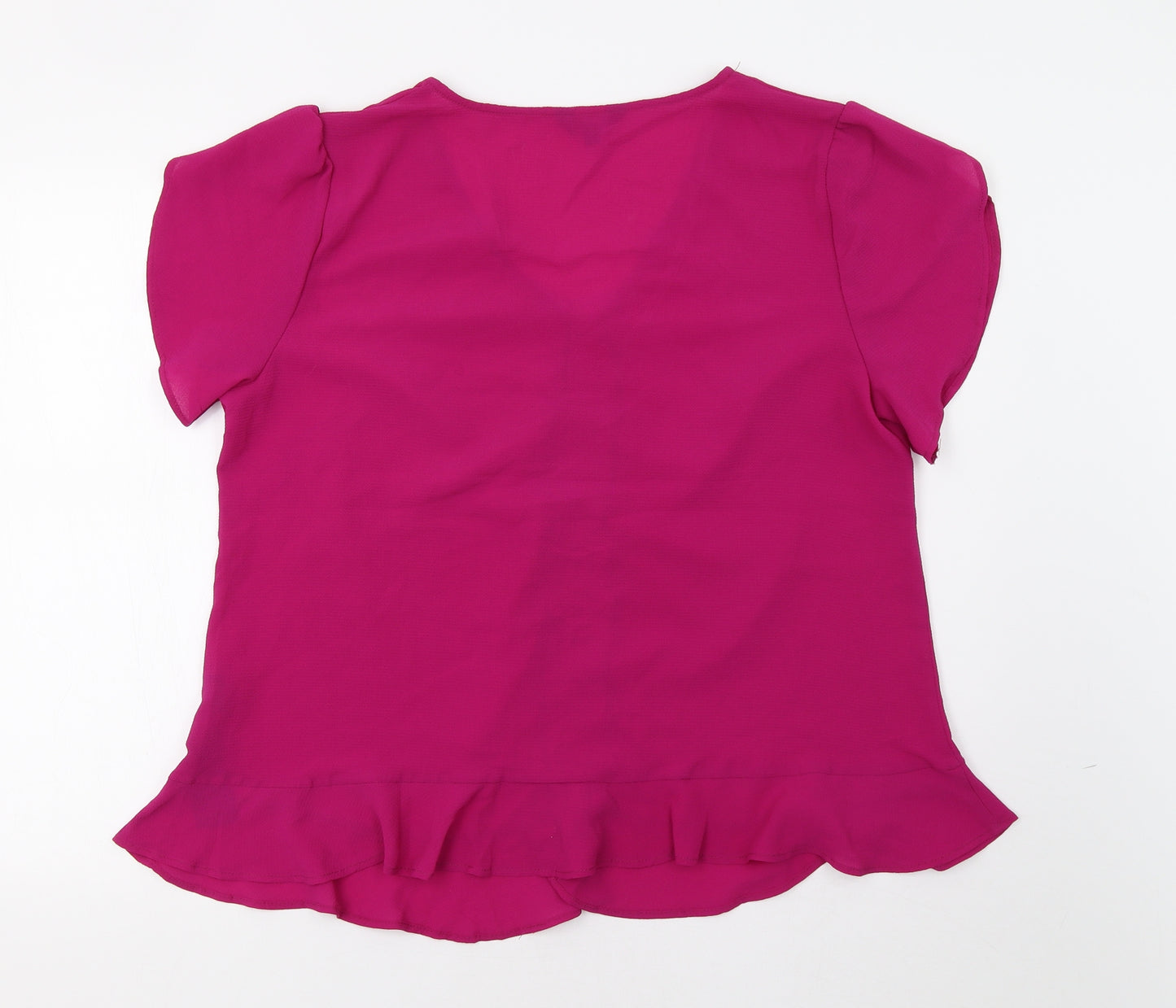 Simply Be Womens Purple   Basic Blouse Size 16