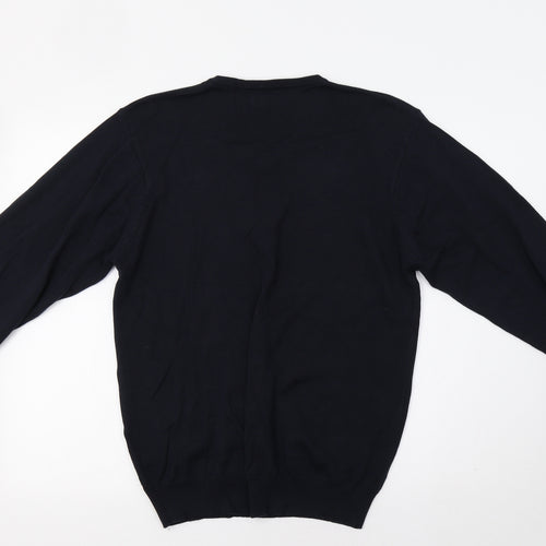 Russell Collection Mens Blue   Pullover Jumper Size S