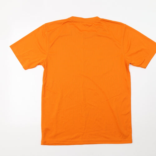 Awdis Mens Orange    T-Shirt Size L