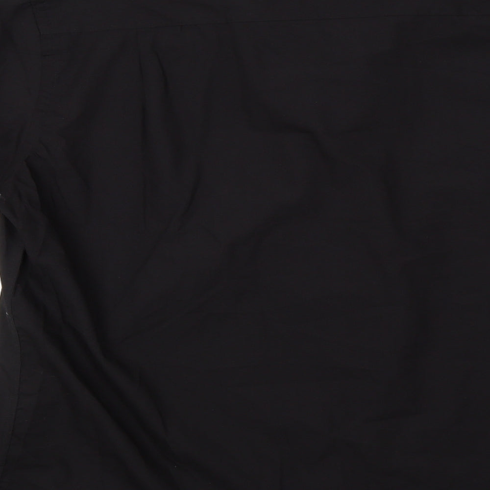 Taylor & Wright Mens Black    Dress Shirt Size 17.5