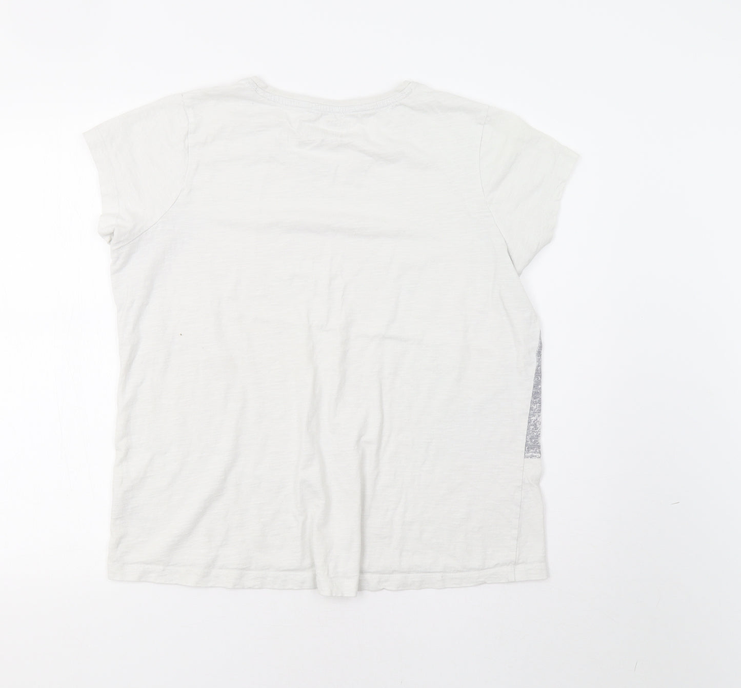 Nutmeg Womens White   Basic Polo Size 16