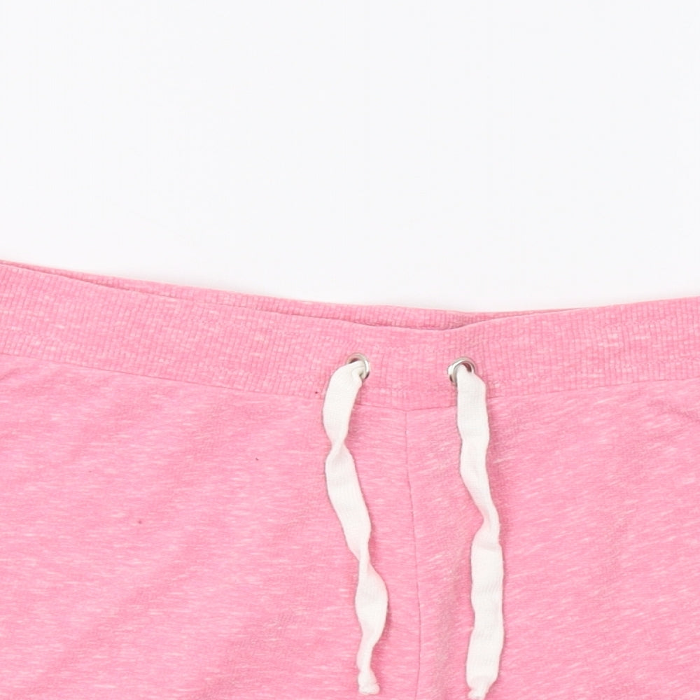 New Look Womens Pink   Sweat Shorts Size 10