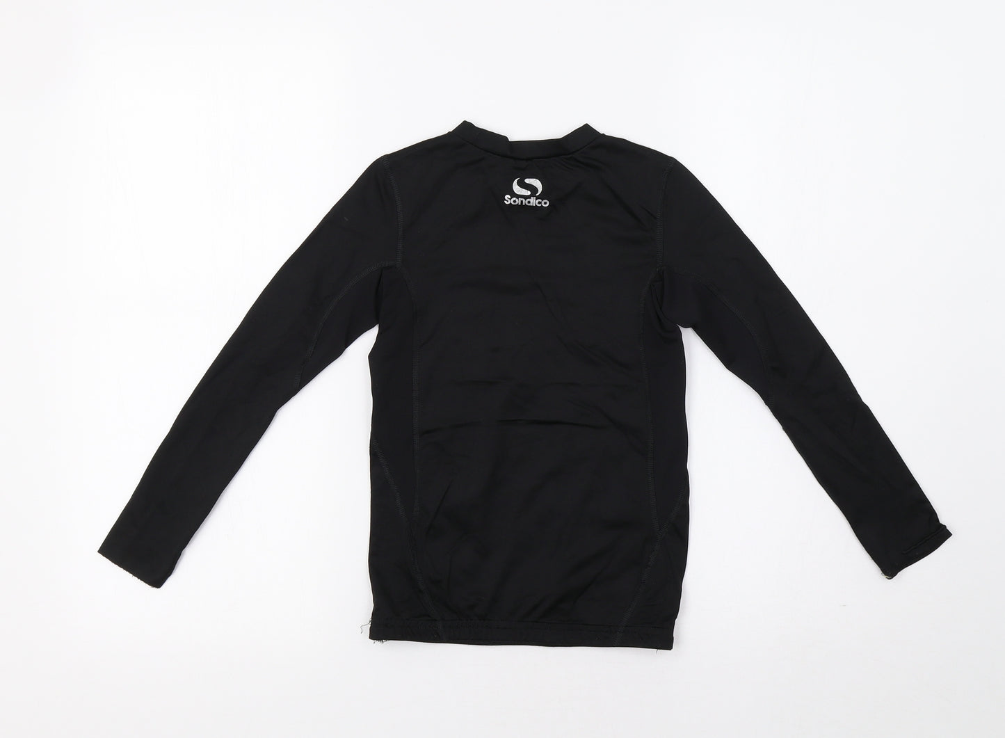 Sondico Boys Black   Jersey Polo Size 7-8 Years