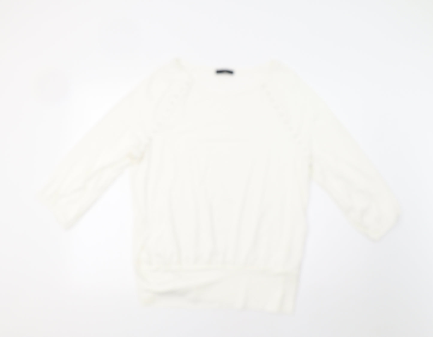 F&F Womens White   Basic Blouse Size 16