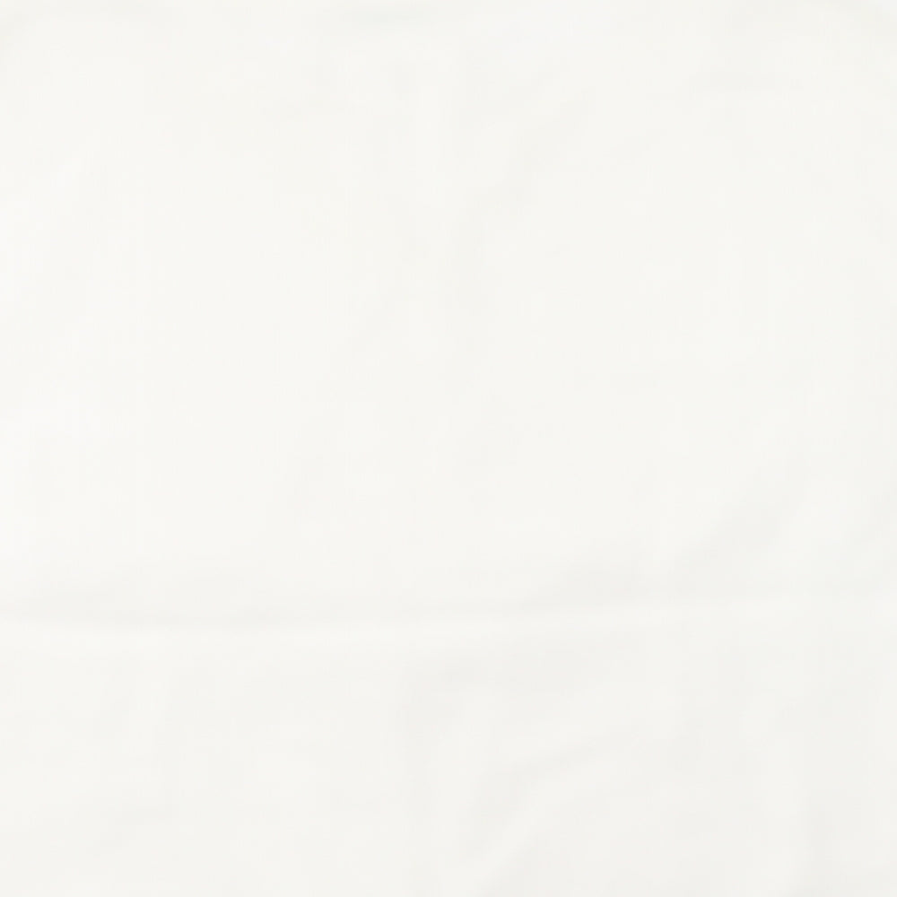 M&S Womens White   Basic Blouse Size L