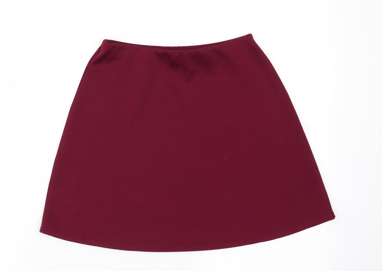 Missguided Womens Brown   A-Line Skirt Size 8