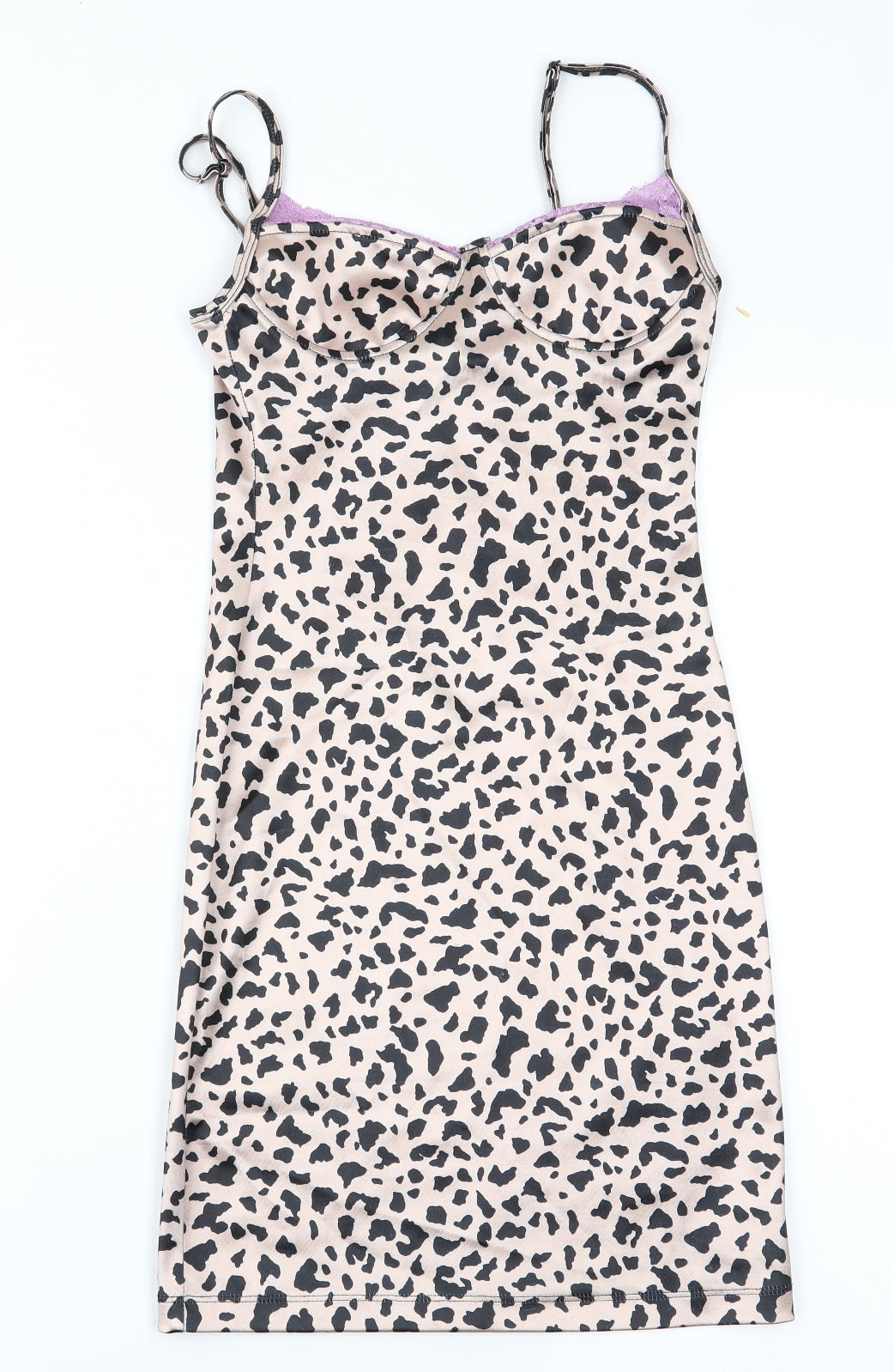 Motel Womens Beige Animal Print  Bodycon  Size XS
