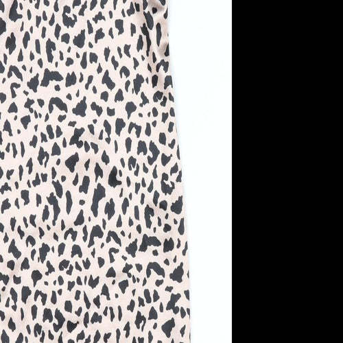 Motel Womens Beige Animal Print  Bodycon  Size XS
