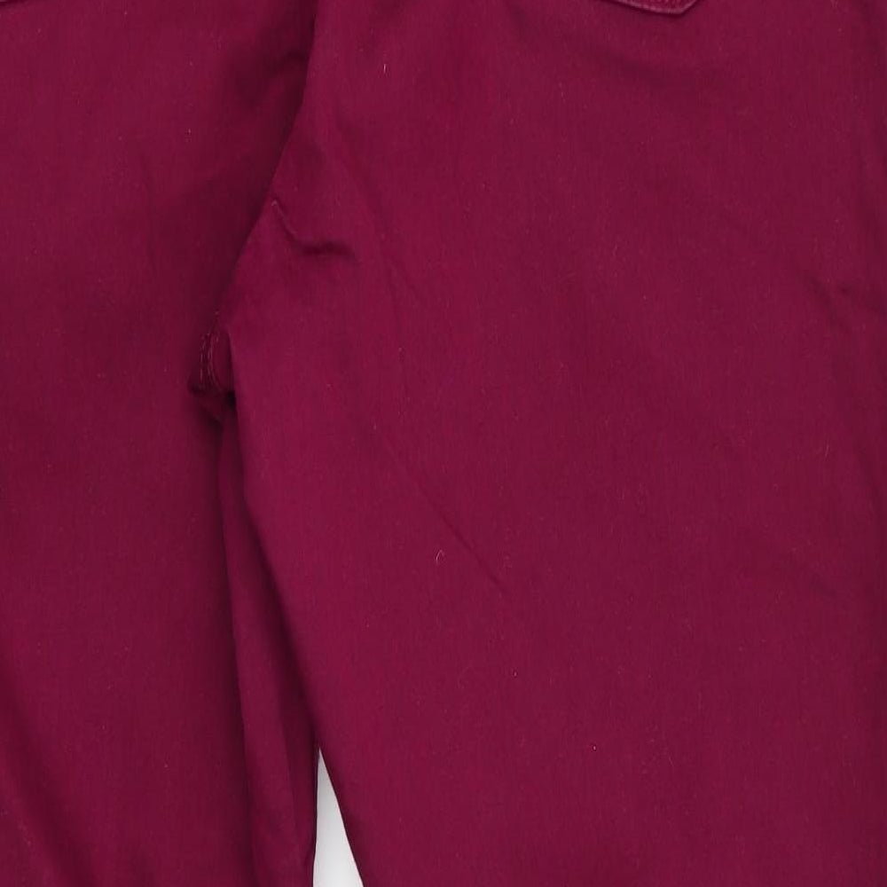 Marks and Spencer Womens Purple   Jegging Trousers Size 18 L25 in