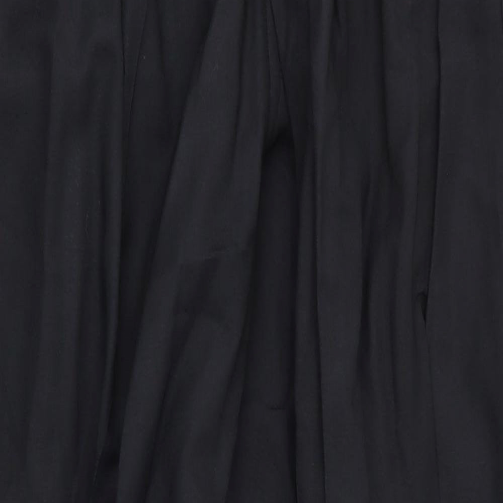 Preworn Womens Black   Trousers  Size 18 L31 in - Back Elastication