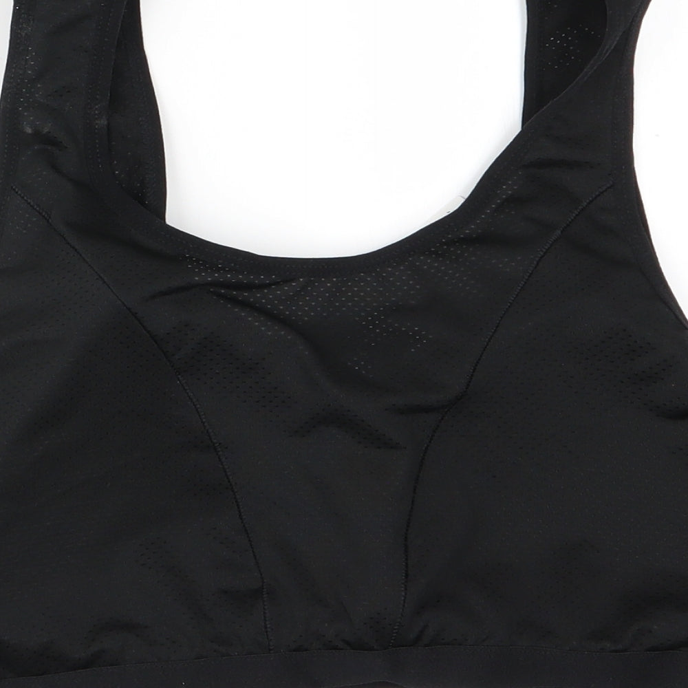 Wonders Womens Black   Cropped Tank Size 4XL  - Sports Bra