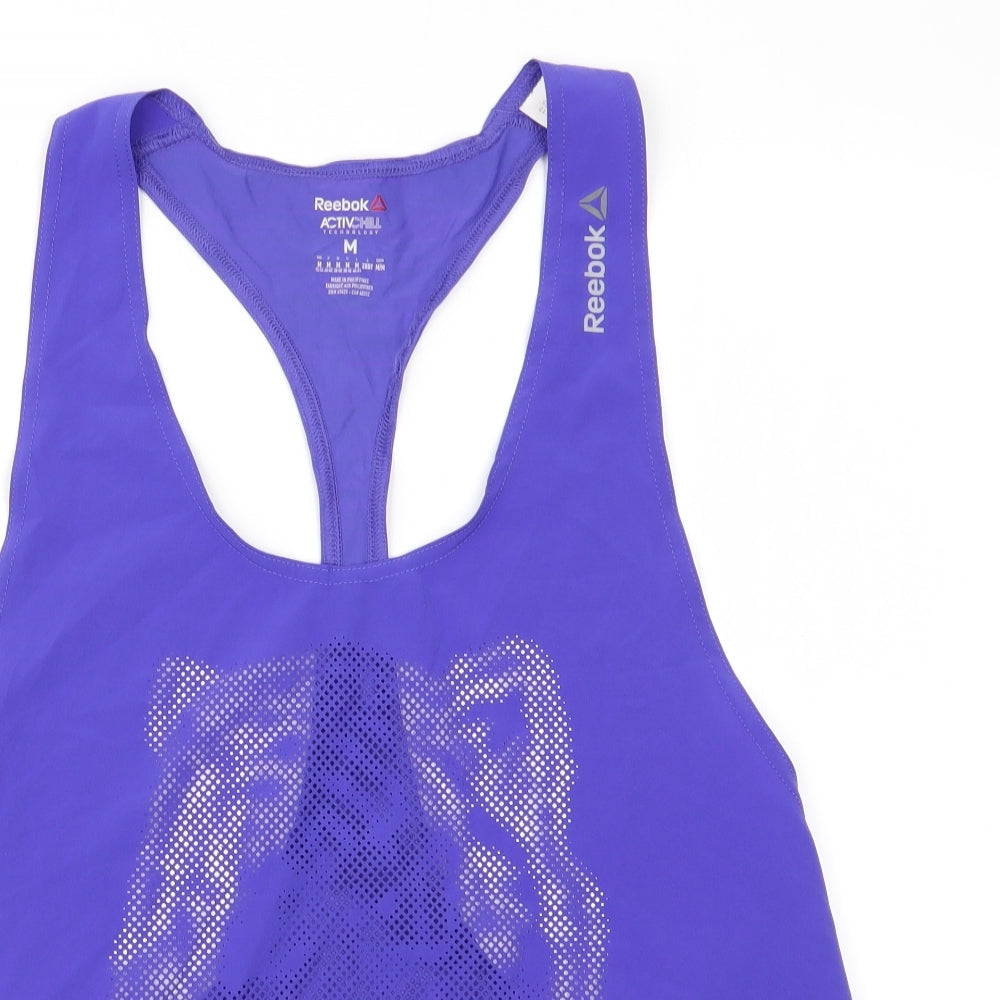 Reebok Womens Purple   Basic Tank Size M