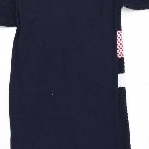 Joe Fresh Womens Blue Striped  Jumper Dress  Size XS