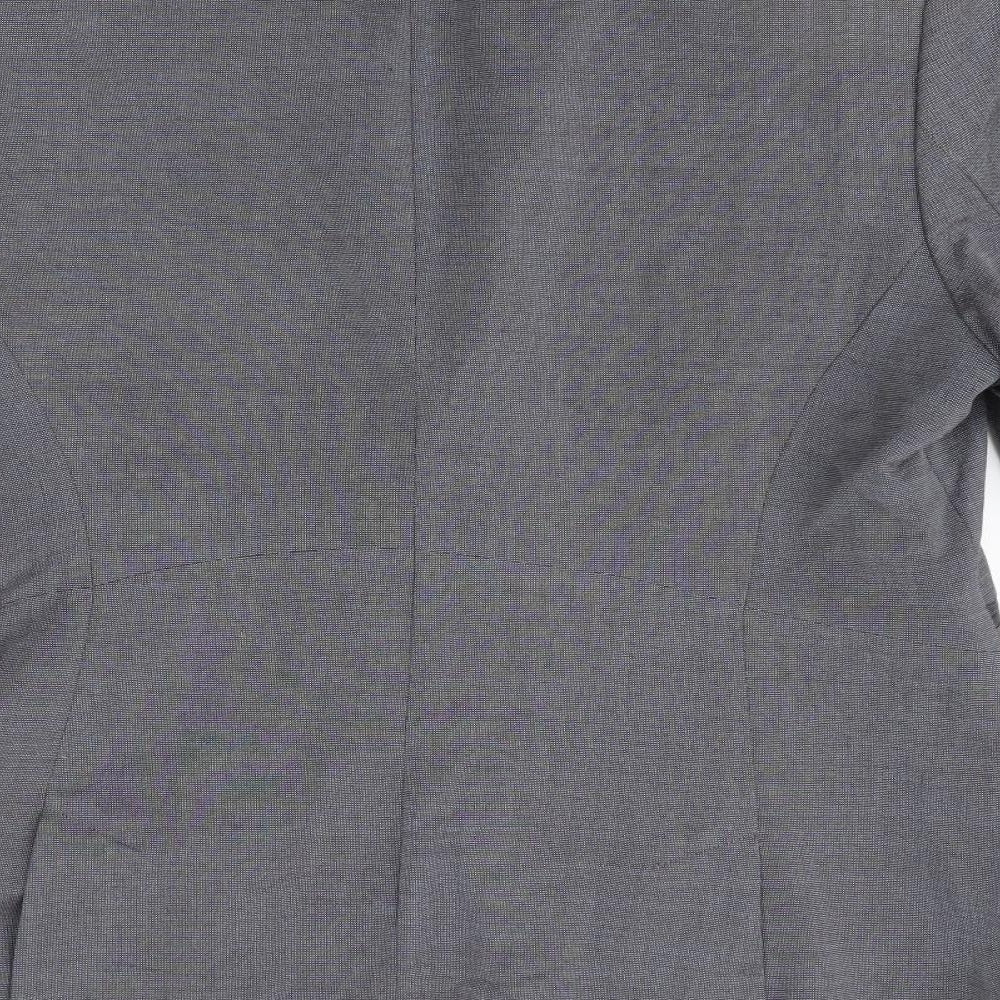 Reiss Womens Grey   Jacket Suit Jacket Size 14